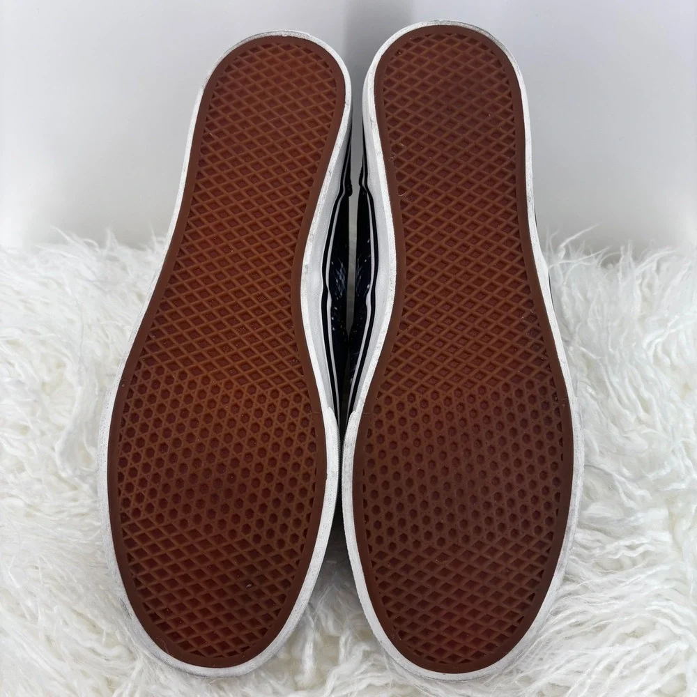 Vans Winston Low Women Black Shooting Stars‎ Lace Up Sneakers Shoes Size 8